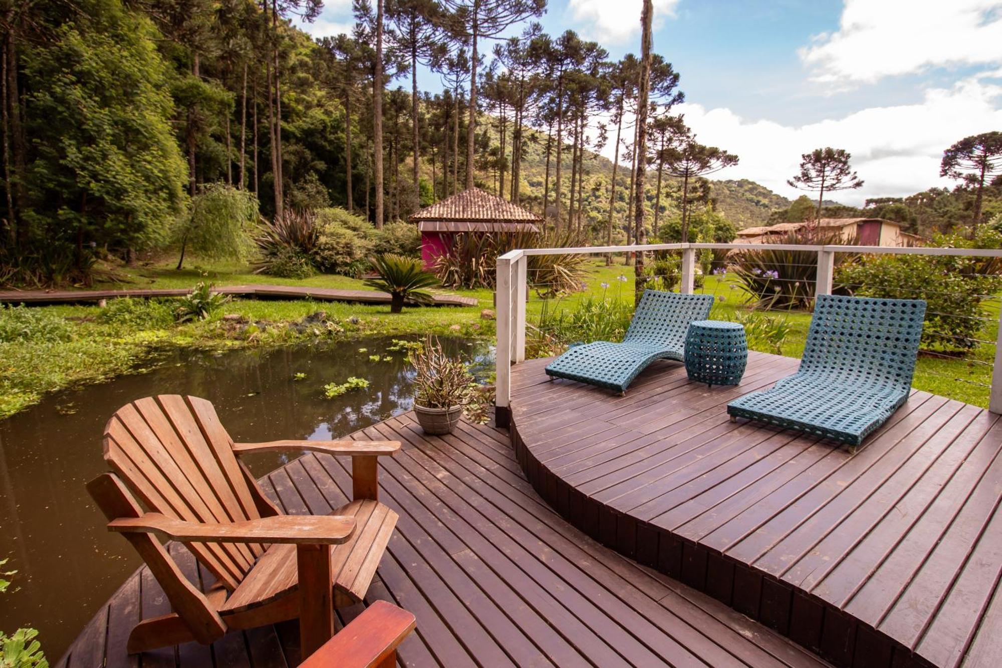 אורוביסי Pousada Jardim Do Buda Com Cafe מראה חיצוני תמונה